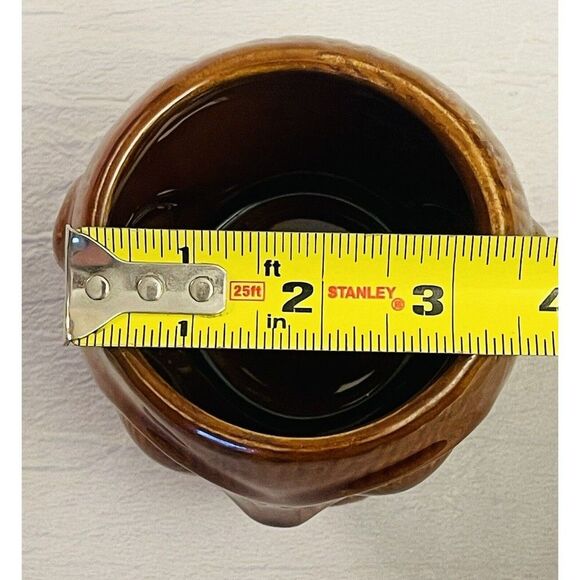 Tiki Mug Ceramic Hawaiian Cocktail Mug 4"- 17 ozDW 546 Brown - Picture 8 of 9